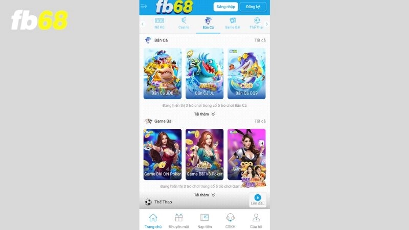 Feedback thực tế của những cược thủ đã tham gia chơi FB68