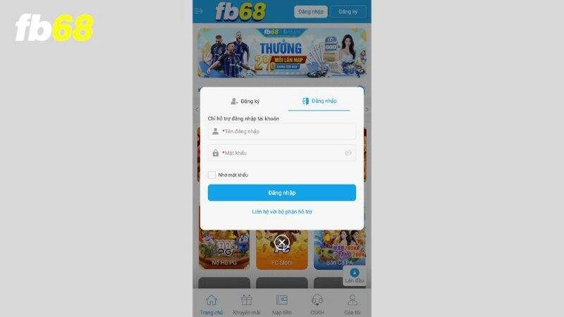 Hỏi - Trả lời về FB68